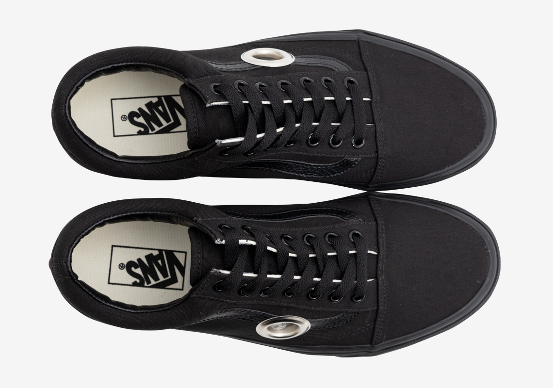 COMME des GARCONS Black Market Vans Old Skool | SneakerNews.com