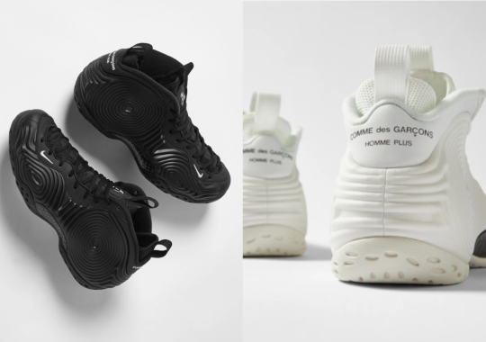 The COMME des GARÇONS x Nike Air Foamposite One Releases Globally On November 13th