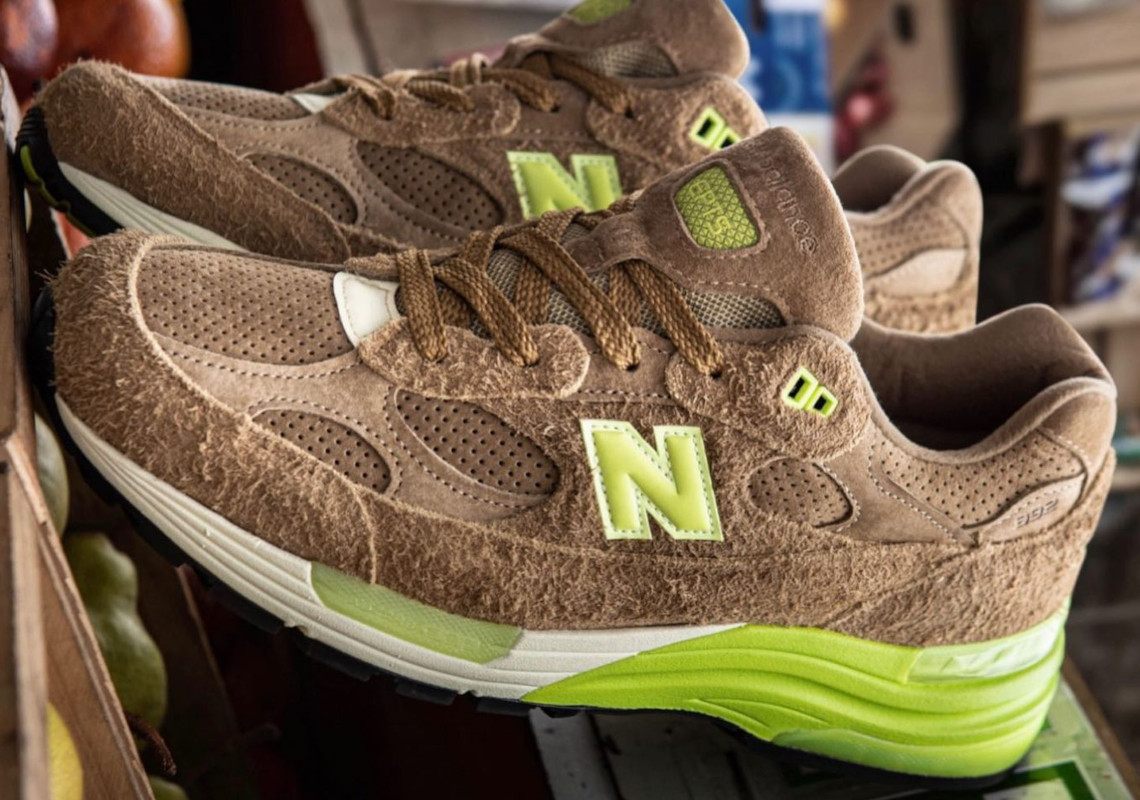 New balance hot sale 992 classic olive