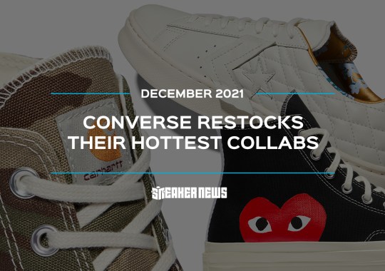 Converse Is Restocking Their Biggest Collaborations Of 2021 In December