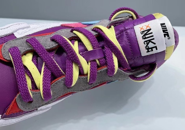 Kaws viper sacai Nike Blazer Low Multi 4