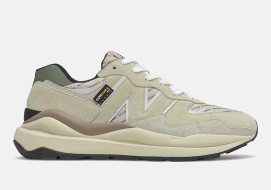 “Beige” And All-Over Text Share This Cordura-Covered New Balance 57/40