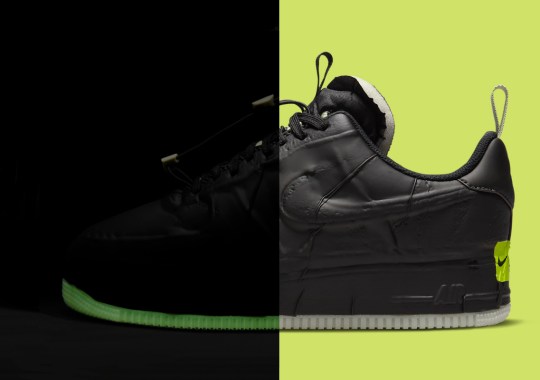 The Jarring Nike Air Force 1 Experimental Appears With “Glow-In-The-Dark” Outsoles