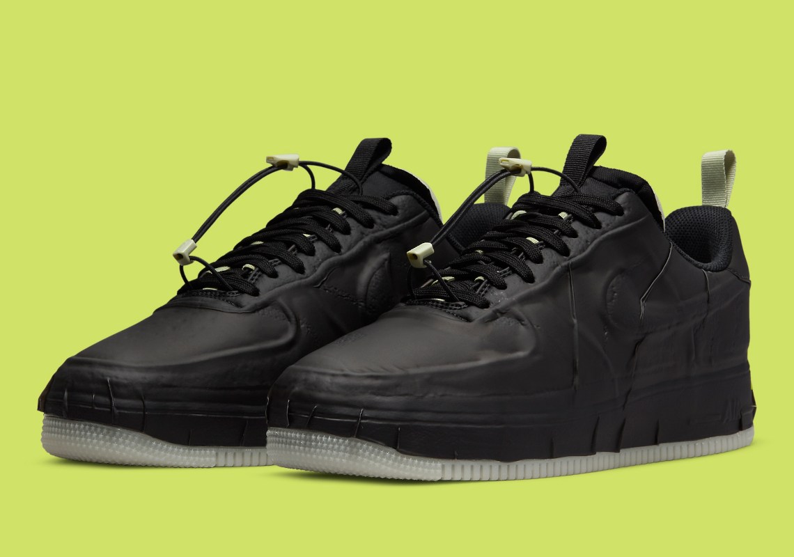 Nike Air Force 1 Experimental Black Glow DJ9780-001 | SneakerNews.com
