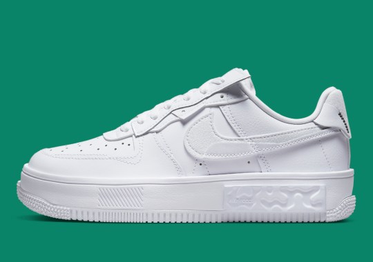 The Women’s Nike Air Force 1 Fontanka Finally Appears In Classic All-“White”