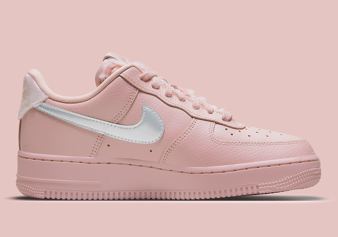 Nike Air Force 1 Pink Sherpa DO6724-601 Release Info | SneakerNews.com
