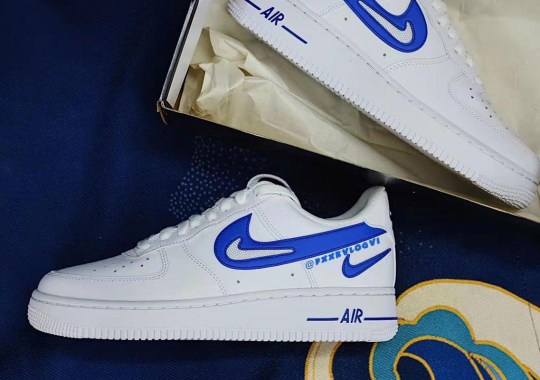 Nike Puts Swooshes In Swooshes For Their Latest Take On The Air Force 1