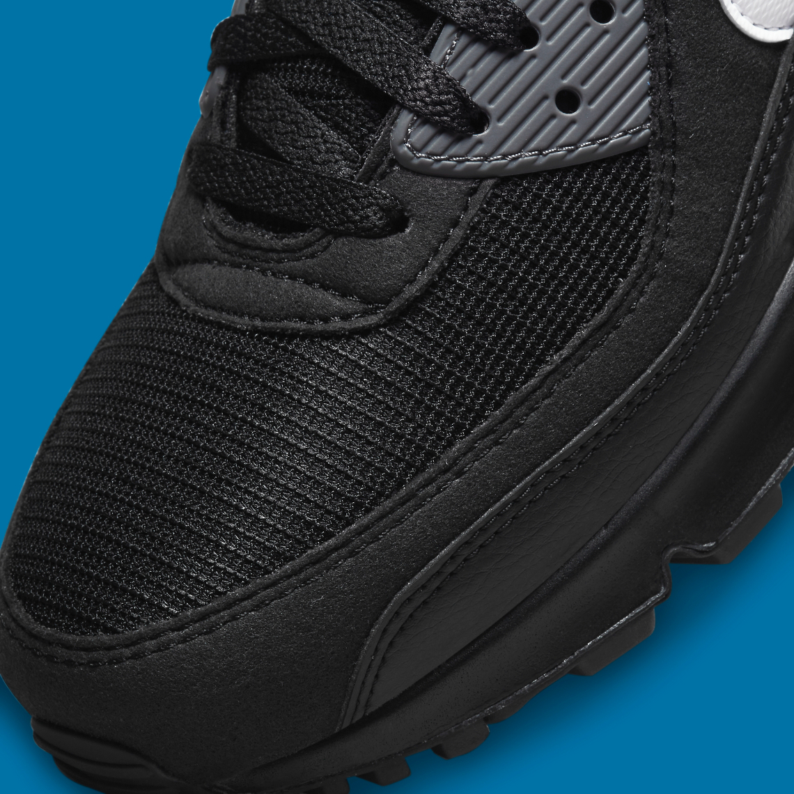 Nike Air Max 90 Black Grey Blue DR0145-002 | SneakerNews.com