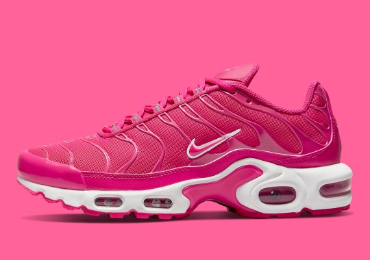 The Nike Air Max Plus Breaks Up The Monotony With An All-Pink Colorway