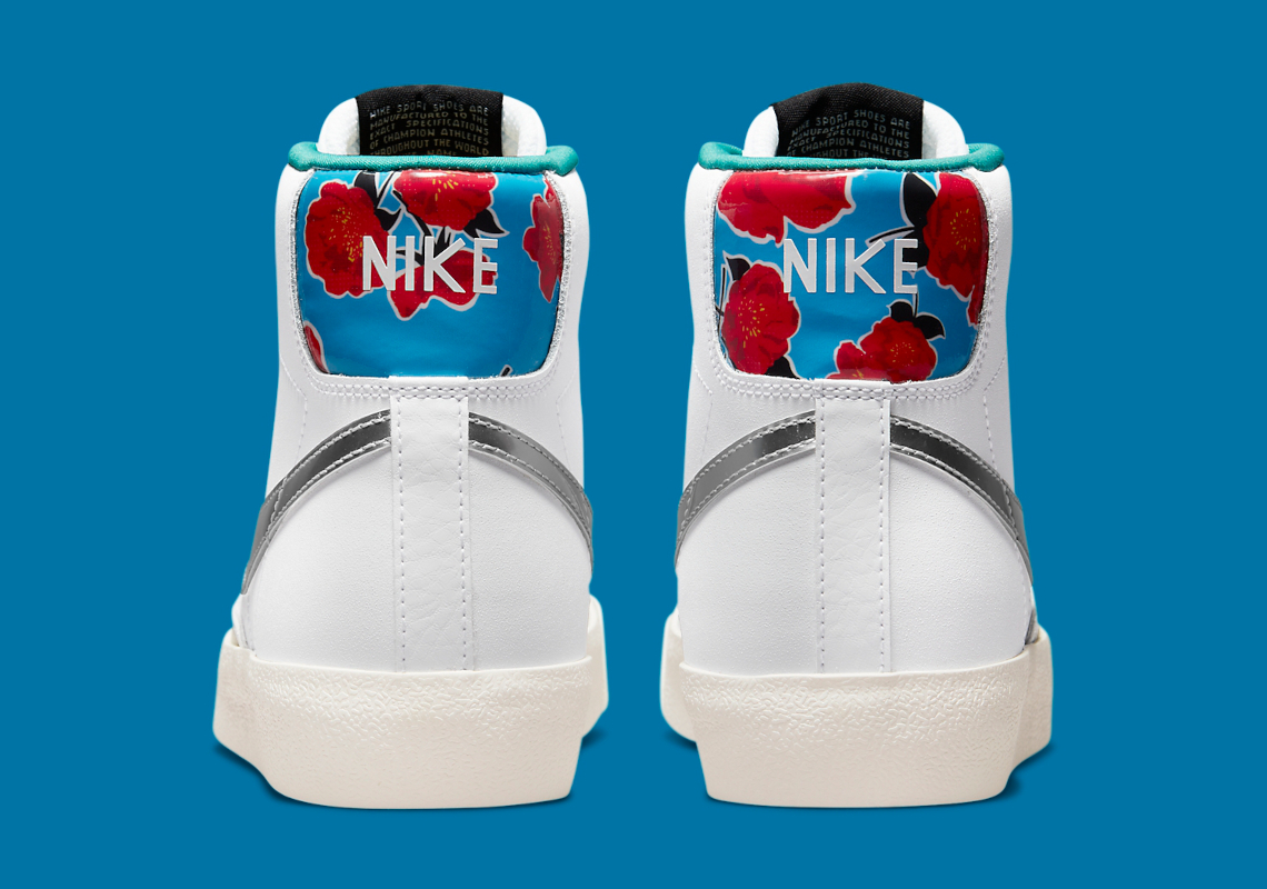 nike blazers mid 77 floral