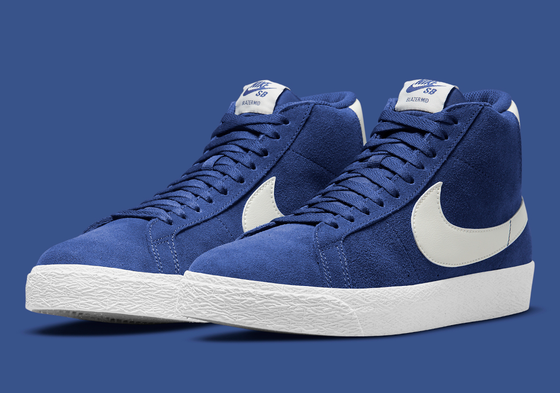 nike sb blazer blue