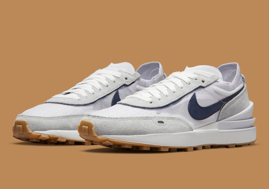 The Nike Waffle One Keeps It Simple With Grey Uppers And Gum Bottoms