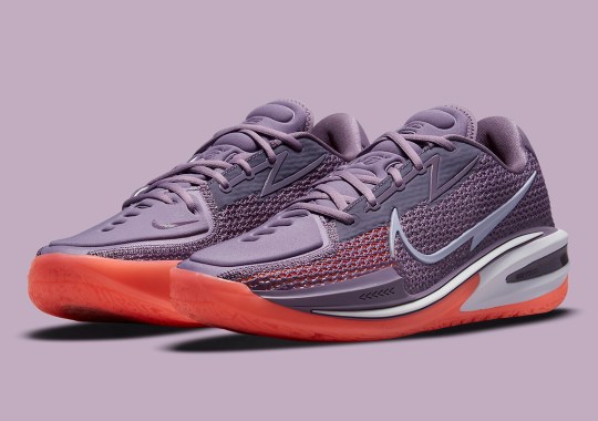 The Nike Air Zoom GT Cut Appears In Violet And Crimson Hues