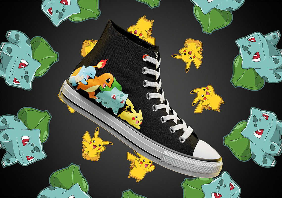 Pokemon The boutiques first Converse collaboration 25th Anniversary 3