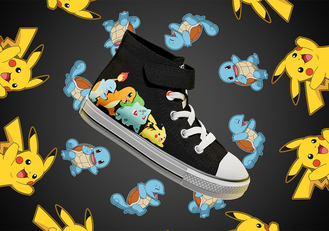 Pokemon The boutiques first Converse collaboration 25th Anniversary 4