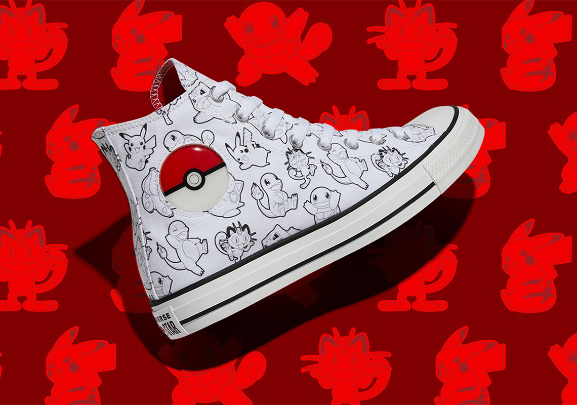 Pokemon The boutiques first Converse collaboration 25th Anniversary 6