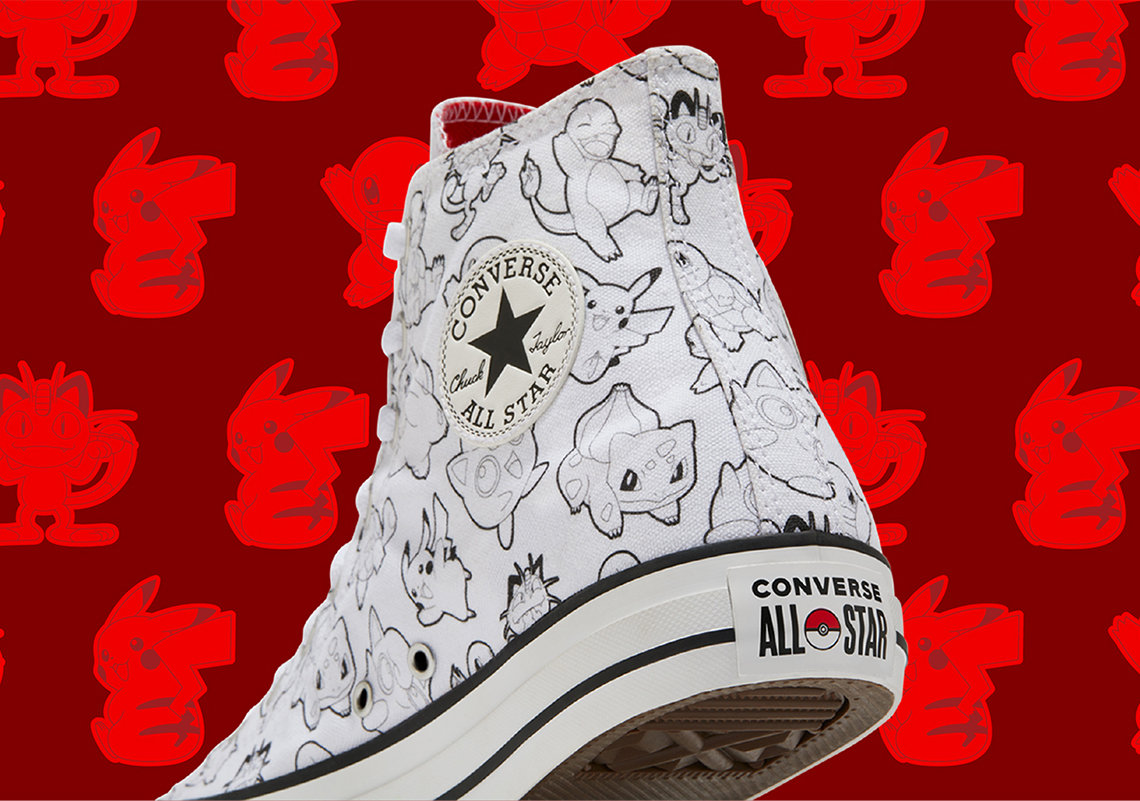 Pokemon The boutiques first Converse collaboration 25th Anniversary 7