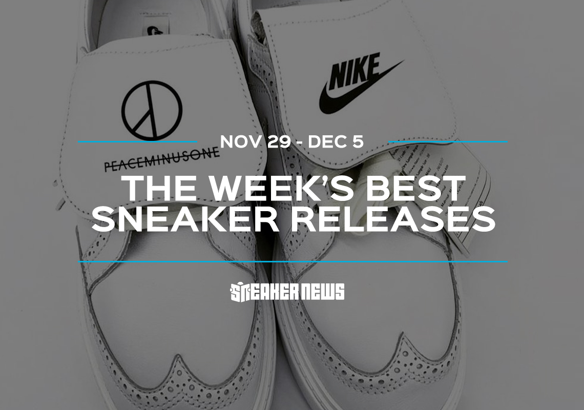 Releasing This Week: G-Dragon x Nike Kwondo 1, BAPE x Vans, Yeezy 500 "Ash Grey," And More
