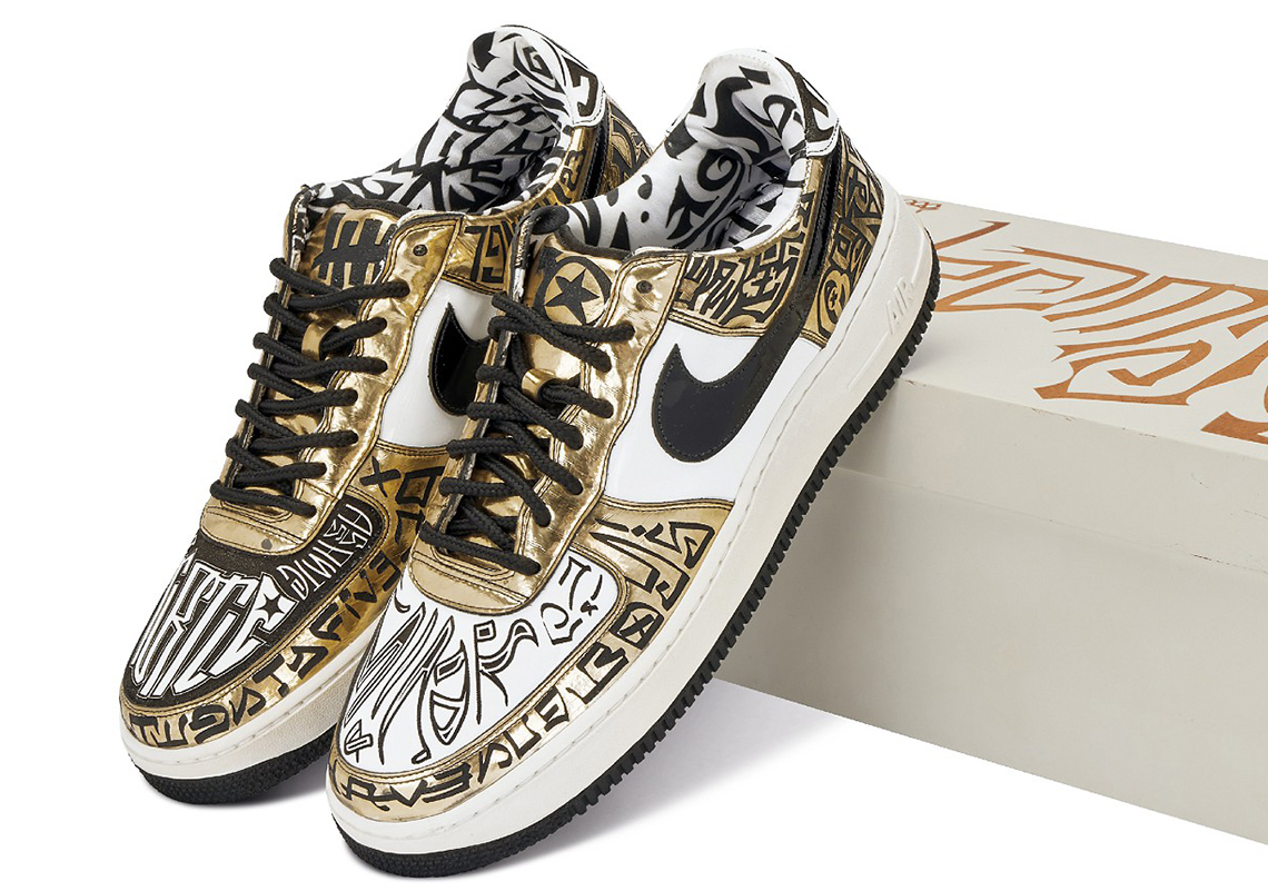 The "Fukijama" Air Force 1s And More Being Auctioned Off In Epic Entourage Sneaker Lot