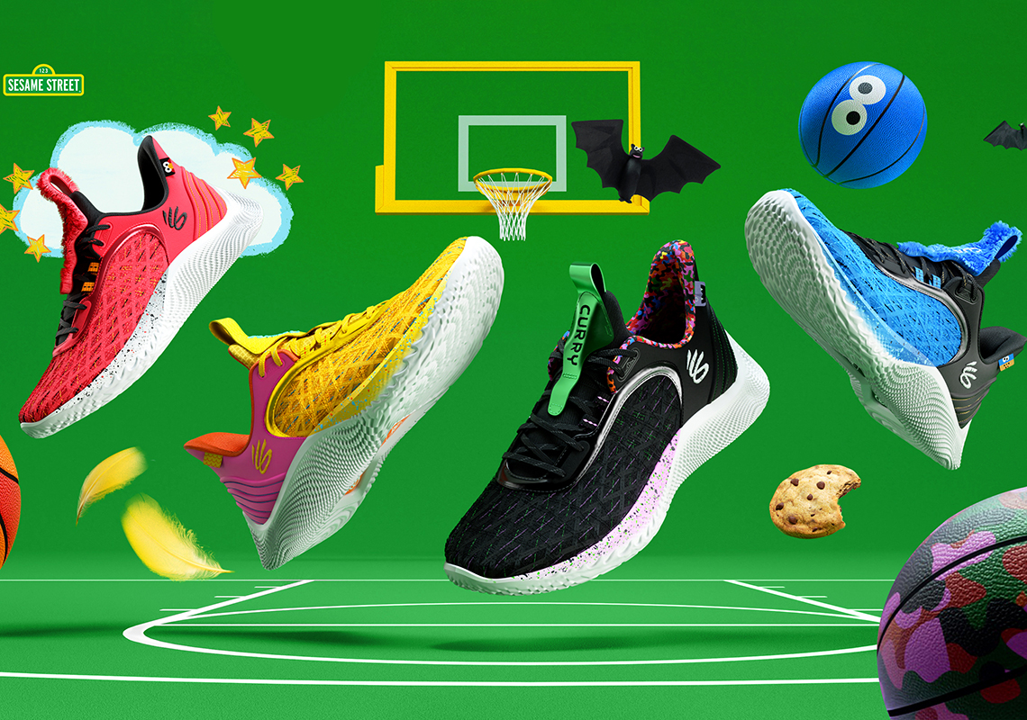 Steph Curry Sesame Street Curry Flow 9 Street Pack Release Date