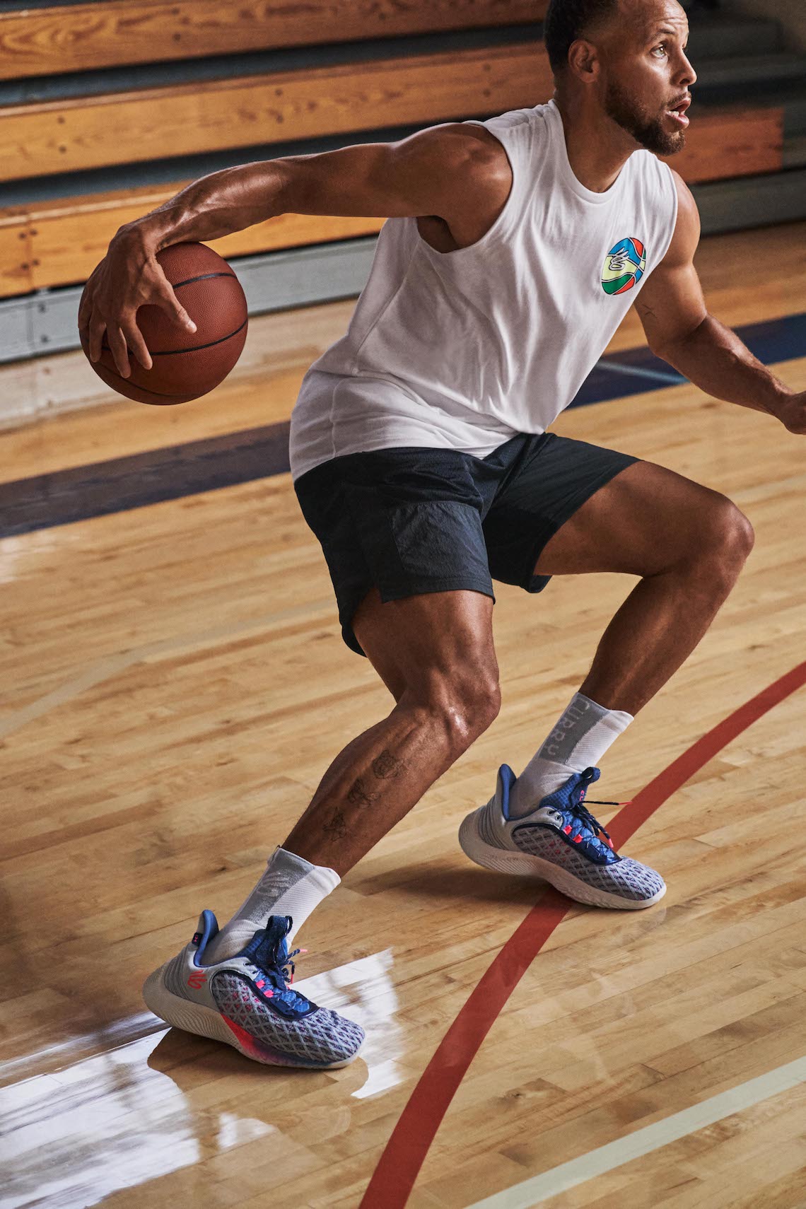 Ua Curry Flow 9 Basketball Shoe 5