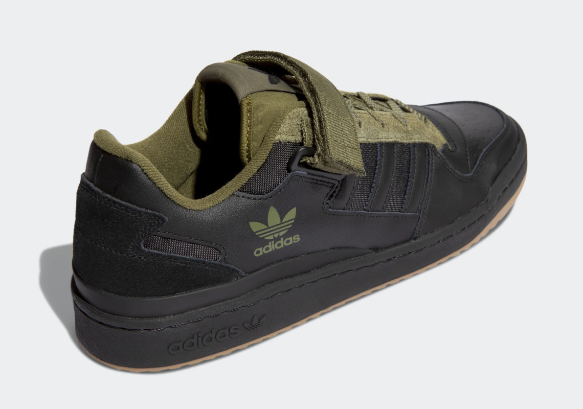 The adidas Forum Low Is Now Available In “Black/Focus Olive”