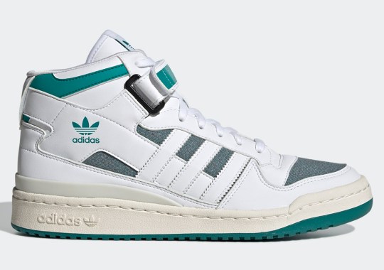 adidas Adds A Hint Of “EQT Green” To The Forum Mid
