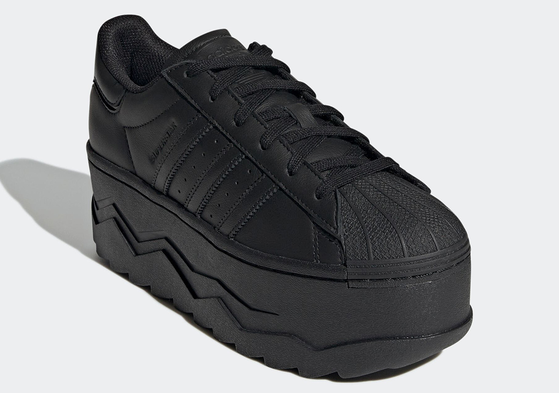 Adidas Superstar Platform Black Gz9126 3