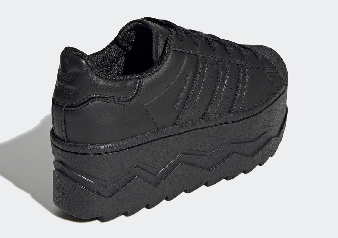 Adidas Superstar Platform Black Gz9126 4