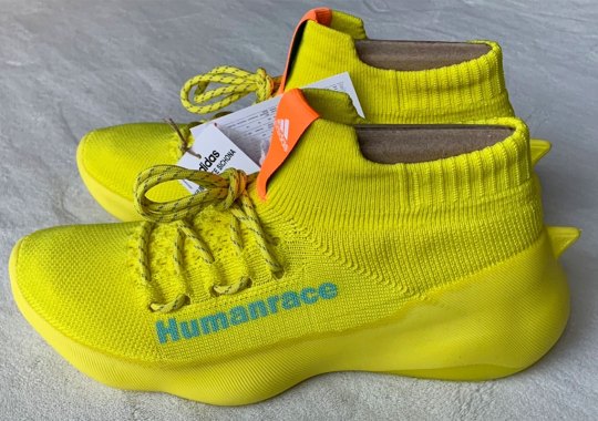 adidas humanrace sichona shock yellow GW4881 3