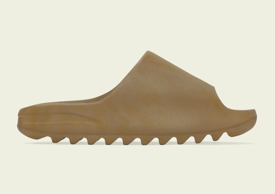 Official Images Of The adidas YEEZY SLIDE “Ochre”
