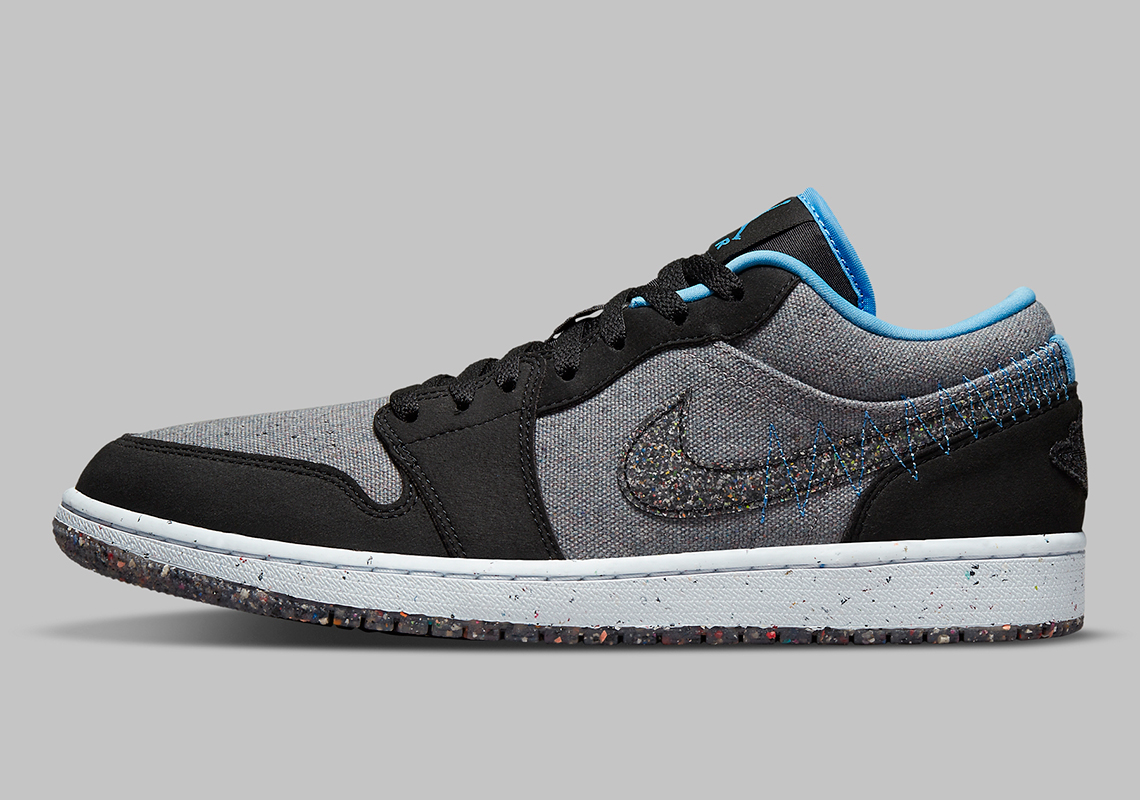 The Air Jordan 1 Low Crater Returns With “University Blue” Hits