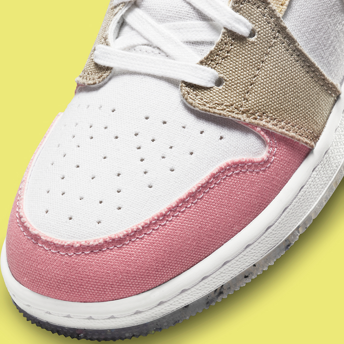 Air Jordan 1 Mid GS Pastel Grind DJ0338 100 SneakerNews