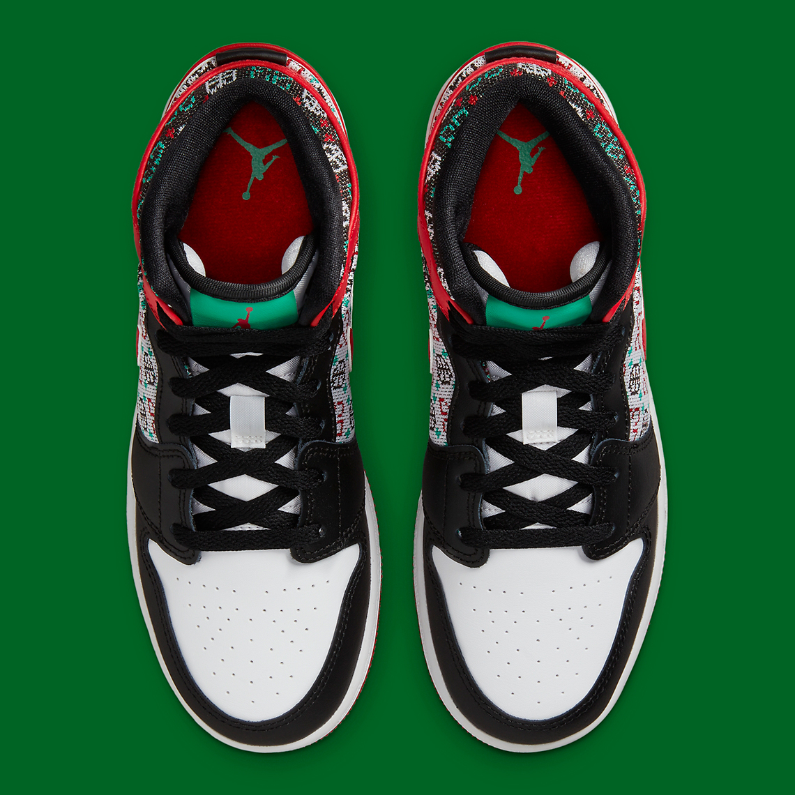 Ugly christmas sweater store jordans