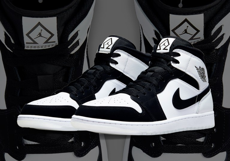 Jordan 1 diamond Nike Air Jordan 1 Mid Diamond Shorts High Low DH6933-100 sz  main image 4