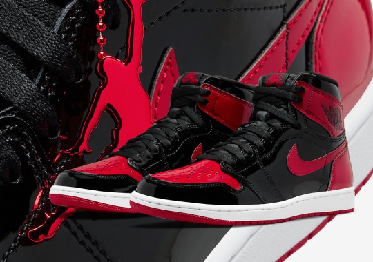 Official Images Of The Air Jordan 1 Retro High OG "Patent Bred"