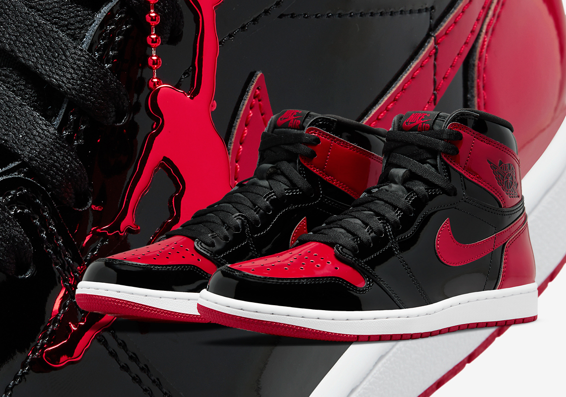 Air Jordan 1 Retro High Og Patent Bred 555088 063 Release Date