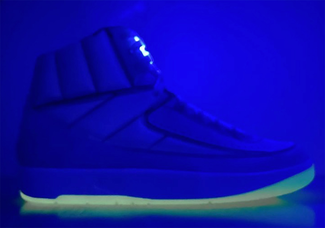 J Balvin Air Jordan 2 Glow-In-The-Dark | SneakerNews.com