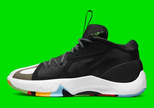 The Jordan Zoom Separate Wows With Multi-colored Soles