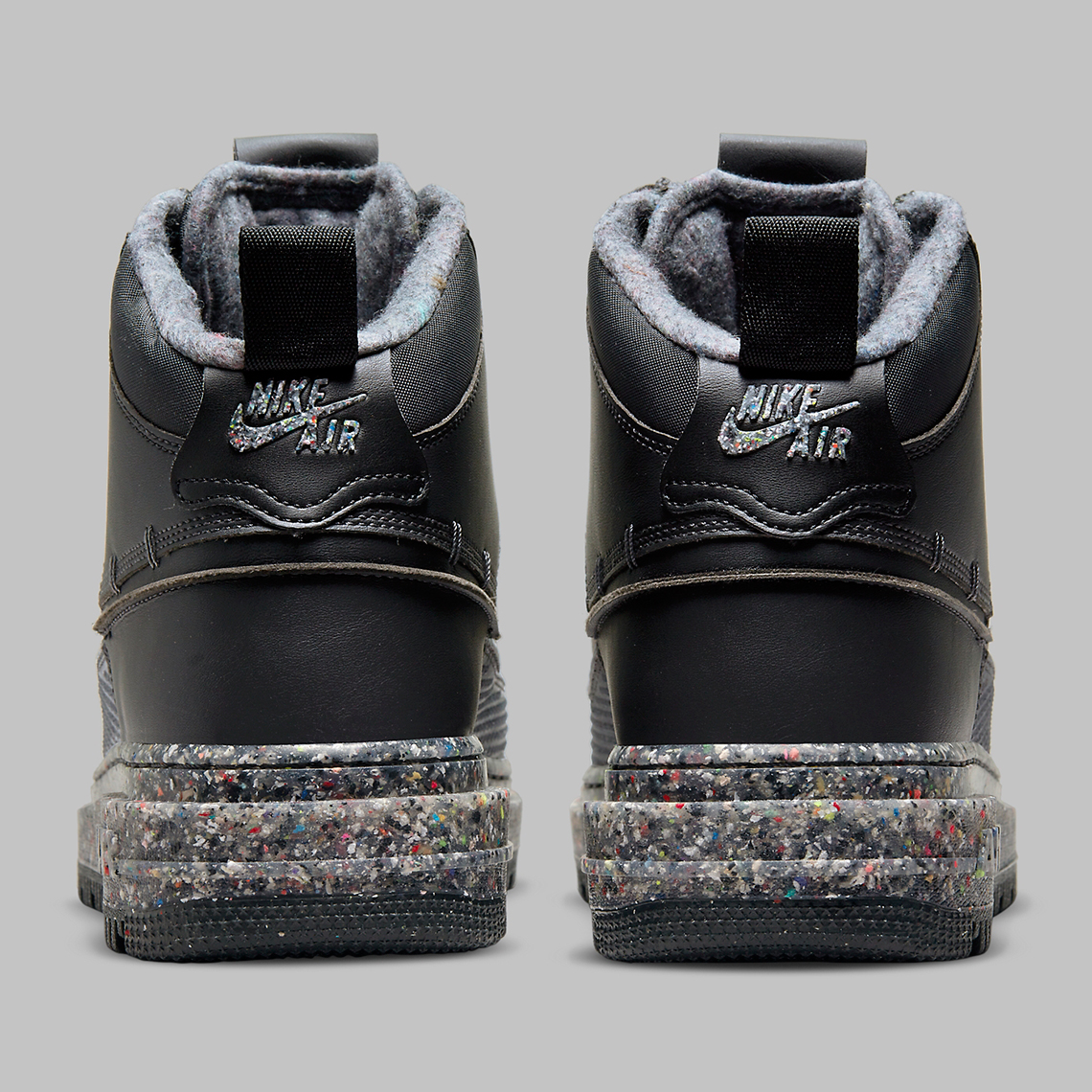 Nike Air Force 1 Boot Crater Dark Smoke Grey Black Smoke Grey Dd0747 001 2