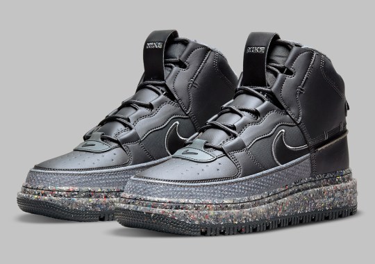 The Nike Air Force 1 Boot Beefs Up With A Sustainable Crater Construction