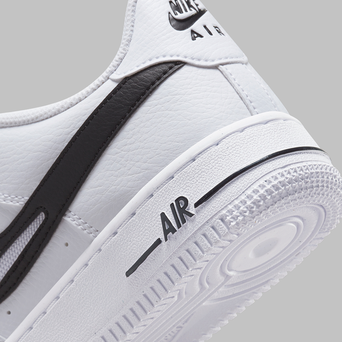 Nike Air Force 1 Low Gs White Black Dr7889 100 7