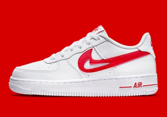 nike air force 1 low gs white red DR7970 100 1 1