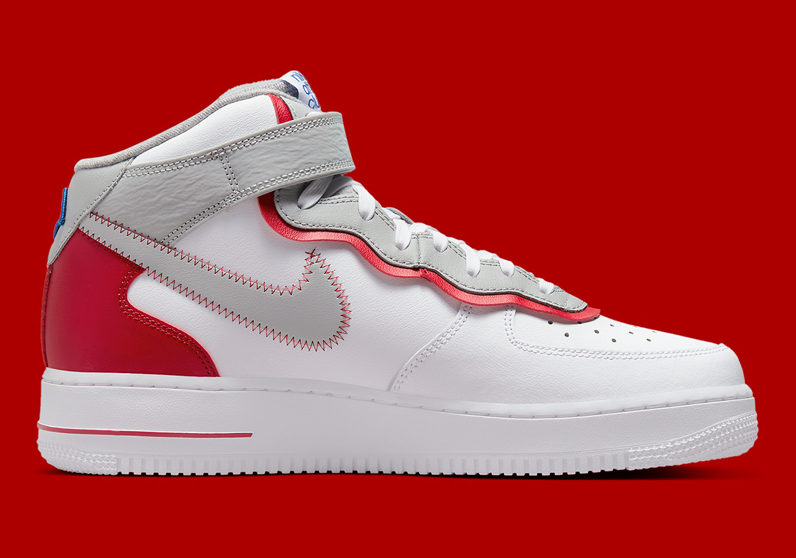 White Tux Nike Air Force 1 Low Shoes – Stadium Custom Kicks