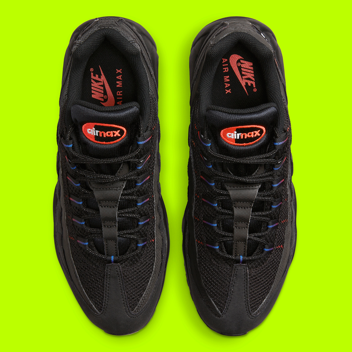 Nike Air Max 95 Black Volt Crimson 2022 6