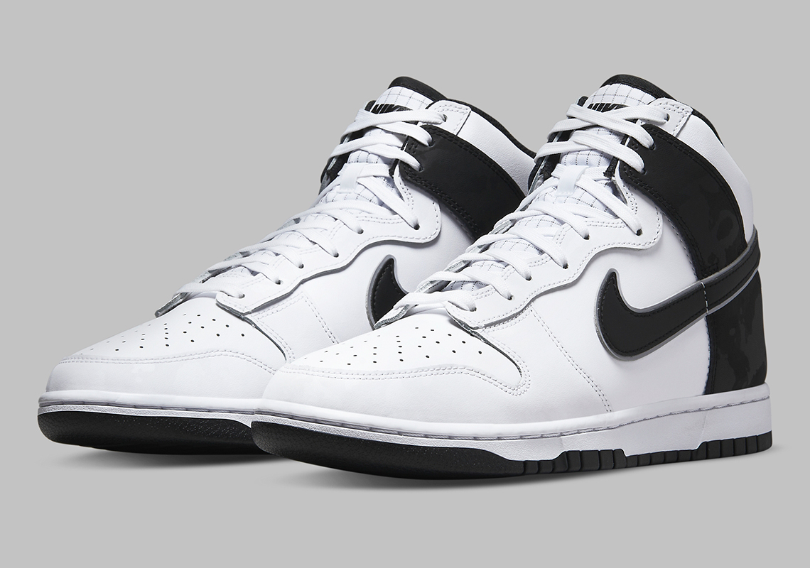 white black nike dunks