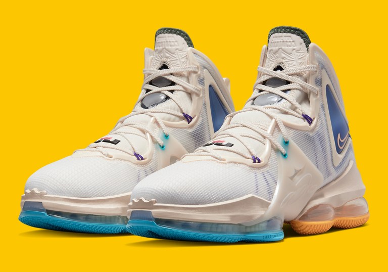 Nike Lebron 19s Size 12 Minn Lakers Color way NIKE LEBRON 19 MINNEAPOLIS LAKERS for £145.00 | kicksmaniac.com main image 4