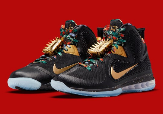 nike red lebron 9 watch the throne do9353 001 release date 3