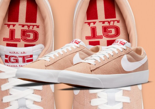 Tan Suede And Canvas Share This Nike SB Blazer Low GT