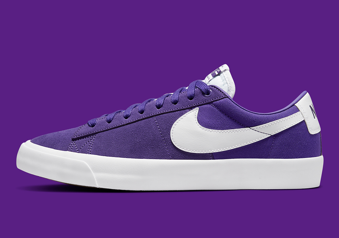 nike blazer sb purple